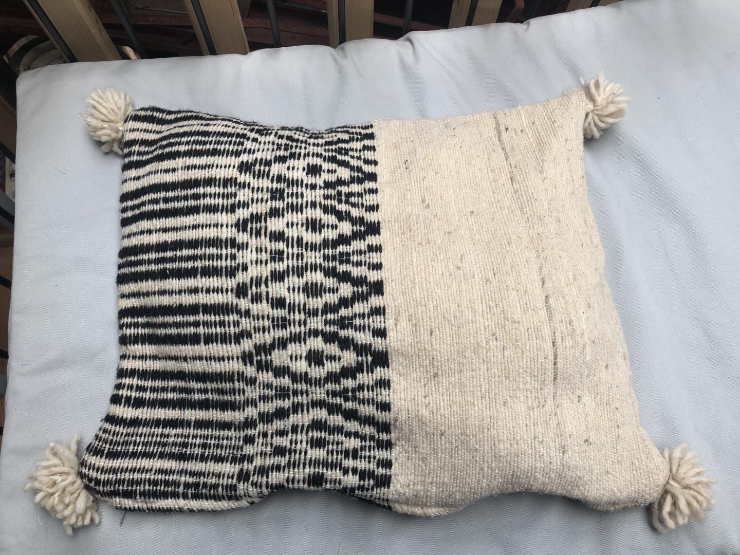 coussin fabrication artisannale